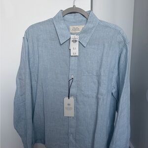 Abercrombie & Fitch Light Blue Casual Button Down Shirt